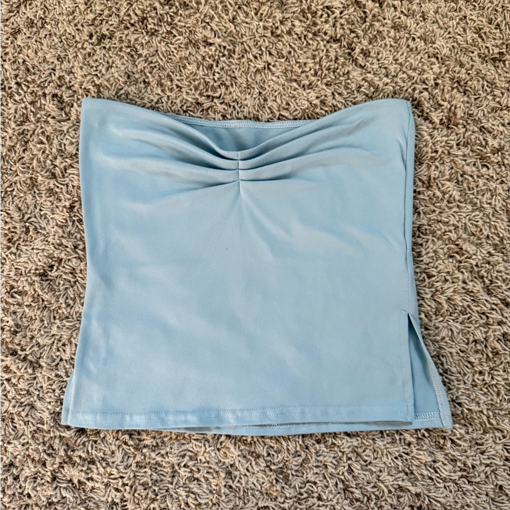 Elegant Blue Women's Shirt